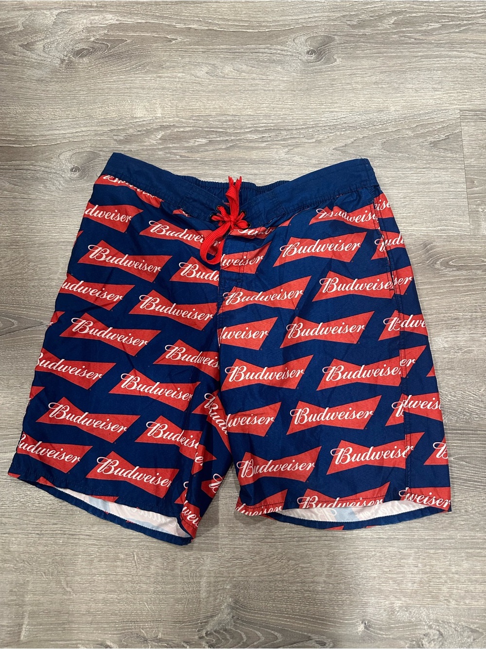 Budweiser Men’s Swim Trunks Size Large